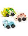 KC-15597,Jucarie din lemn, cubika, dinos family