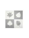 KC-AKCE00029,Covoras de joaca puzzle 120x120 cm momi, feli - grey