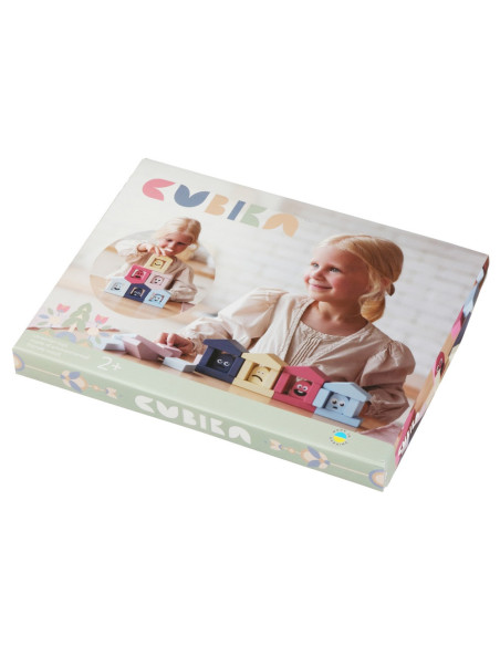 KC-15962,Jucarie din lemn, cubika - casute vesele 2