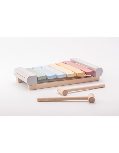 KC-15931,Jucarie din lemn, cubika, xilofon 2