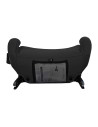 KC-AK276166,Inaltator auto cu isofix, i-size, 125-150 cm, appekids junior - black
