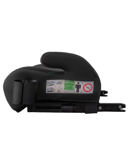 KC-AK276166,Inaltator auto cu isofix, i-size, 125-150 cm, appekids junior - black