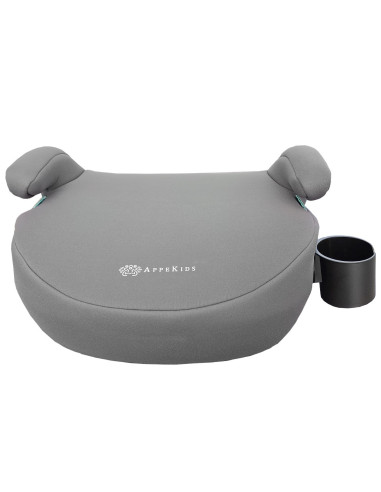KC-AK276173,Inaltator auto cu isofix, i-size, 125-150 cm, appekids junior - grey