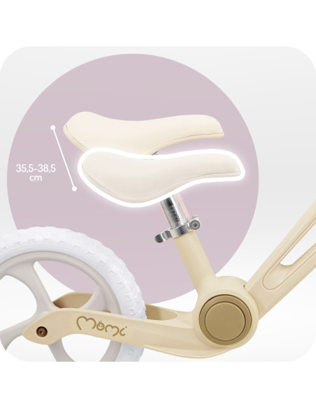 KC-ROBI00083,Bicicleta fara pedale, pliabila, momi noru - yellow