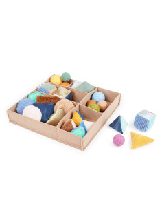 G4802,Set senzorial STEM cu 27 piese tactile, Guidecraft