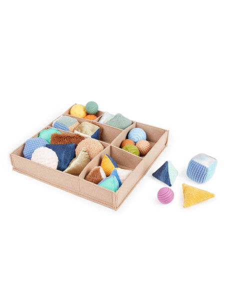 G4802,Set senzorial STEM cu 27 piese tactile, Guidecraft