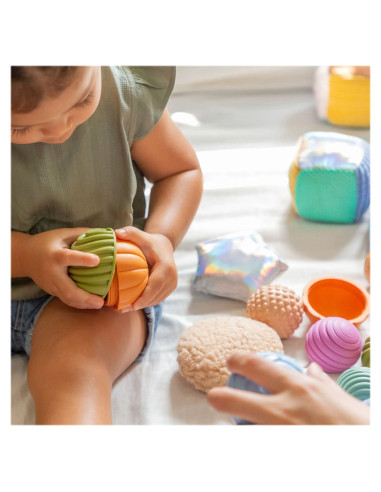 G4802,Set senzorial STEM cu 27 piese tactile, Guidecraft