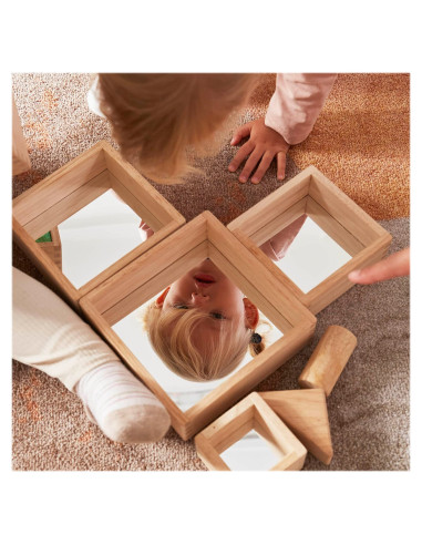 G300649,Oglinzi reflectorizante colorate, set 6 piese, Guidecraft