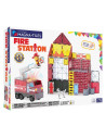 MGT-252050FS,MAGNA-TILES Fire Station, 50 piese