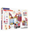 MGT-252050FS,MAGNA-TILES Fire Station, 50 piese