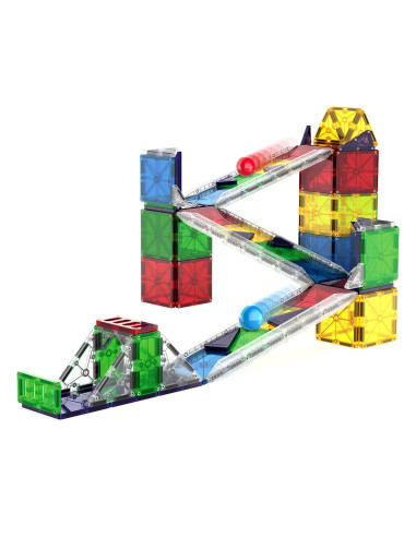 MGT-251090RR,MAGNA-TILES Rail Racers Deluxe, 90 piese