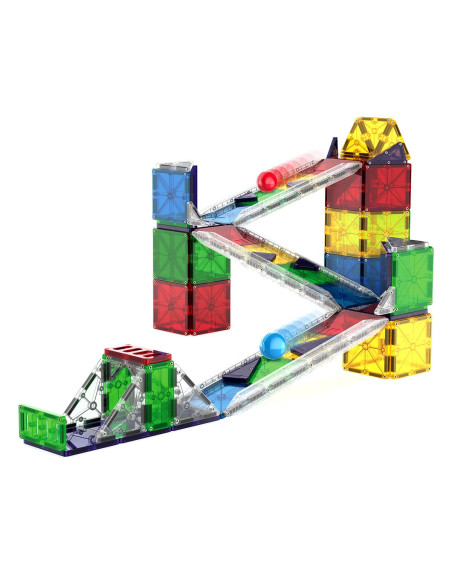 MGT-251090RR,MAGNA-TILES Rail Racers Deluxe, 90 piese