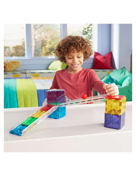 MGT-251033RR,MAGNA-TILES Rail Racers, 33 piese