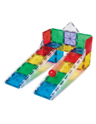 MGT-251033RR,MAGNA-TILES Rail Racers, 33 piese