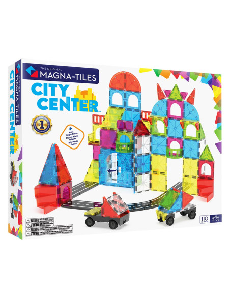 MGT-251110CC,MAGNA-TILES City Center, 110 piese