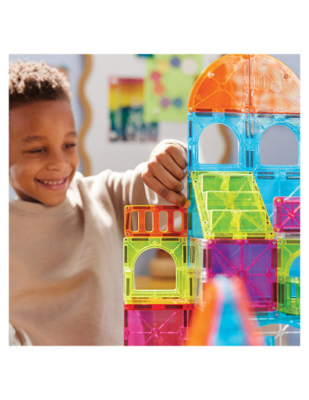 MGT-251110CC,MAGNA-TILES City Center, 110 piese