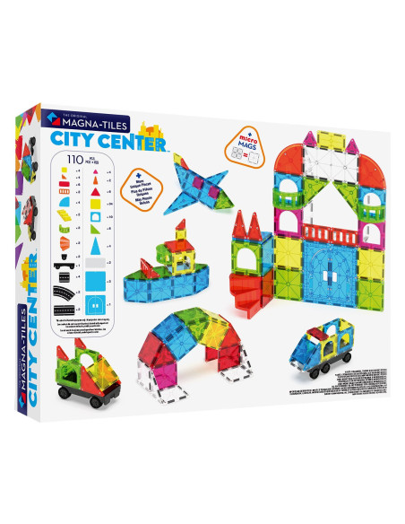 MGT-251110CC,MAGNA-TILES City Center, 110 piese
