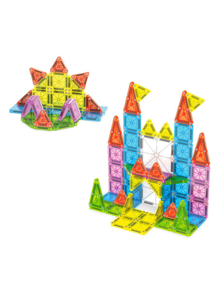 MGT-254055TS,MAGNA-TILES microMAGS Travel Deluxe, 55 piese