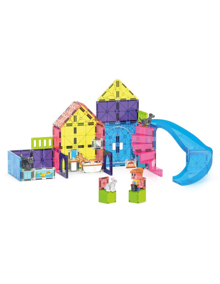 MGT-252050PP,MAGNA-TILES Pet Playhouse, 50 piese