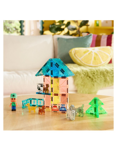 MGT-252027DD,MAGNA-TILES Puppy Park, 27 piese