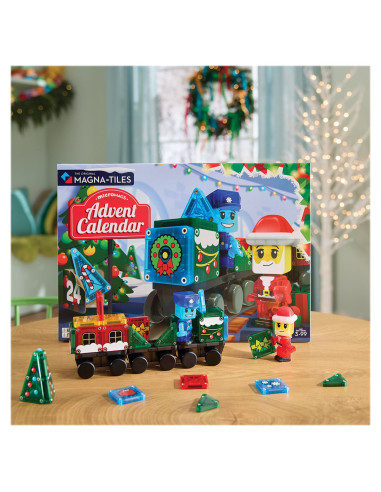 MGT-256034AC,MAGNA-TILES microMAGS Advent Calendar