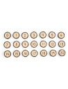 G301403,Jetoane magnetice cu numere, 21 piese, Guidecraft