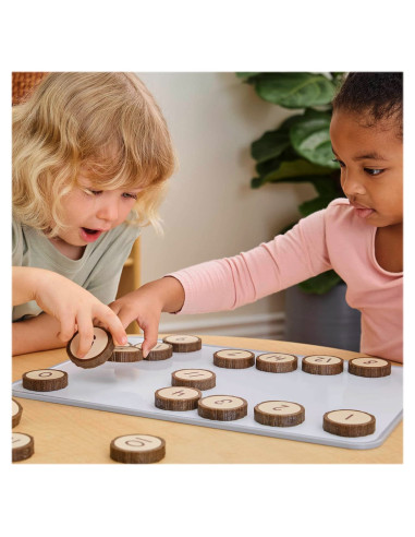 G301403,Jetoane magnetice cu numere, 21 piese, Guidecraft