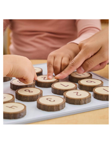 G301403,Jetoane magnetice cu numere, 21 piese, Guidecraft