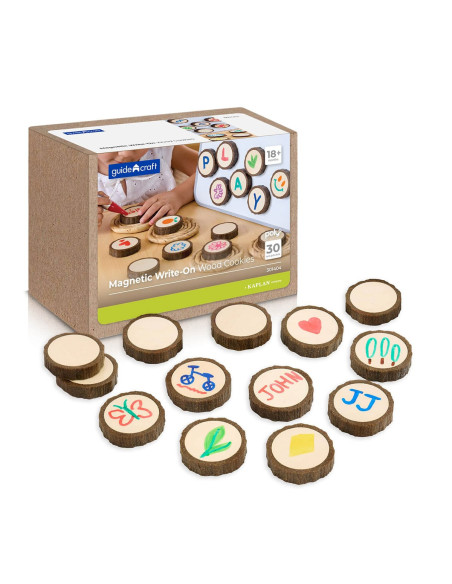 G301404,Discuri magnetice cu suprafata pentru scris, Guidecraft