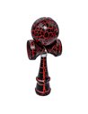 Kendama din lemn 7 X 6 X 18 cm, Rosu