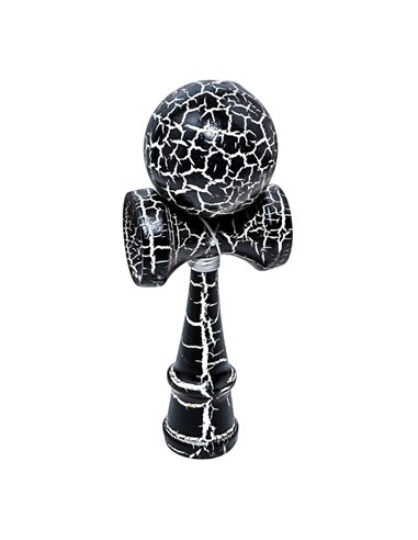 Kendama din lemn 7 X 6 X 18 cm, Negru