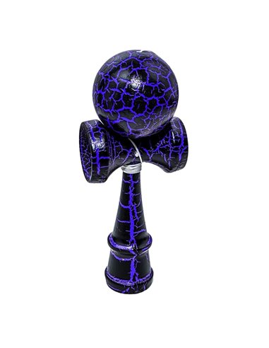Kendama din lemn 7 X 6 X 18 cm, Albastru