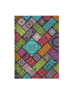 Agenda datata 2026, A5 ARTPRESS, 70 g/mp, 272 file, Mandala