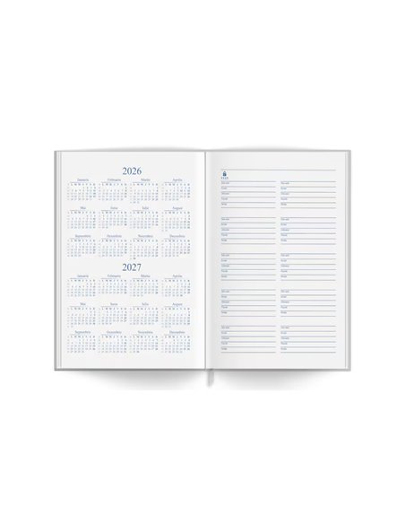 Agenda datata 2026, A5 ARTPRESS, 70 g/mp, 272 file, Mandala