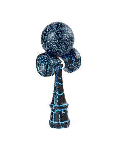 Kendama din lemn 7 X 6 X 18 cm, Albastru