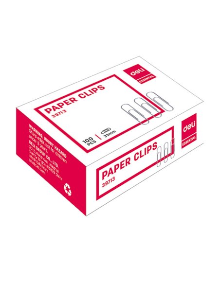 AGRAFE METAL 50MM 100 BUC/CUT DELI AGRAFE METAL 50MM 100 BUC/CUT DELI