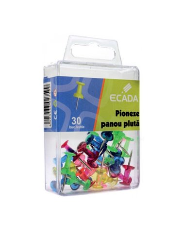 Pioneze panou pluta ECADA 30 buc/cutie