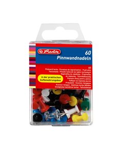 Pioneze afisaj panou Herlitz, 60 bucati/cutie