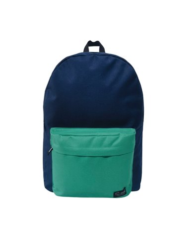 Ghiozdan S-COOL Classic, 30 x 16 x 43 cm, Bleumarin/Verde menta