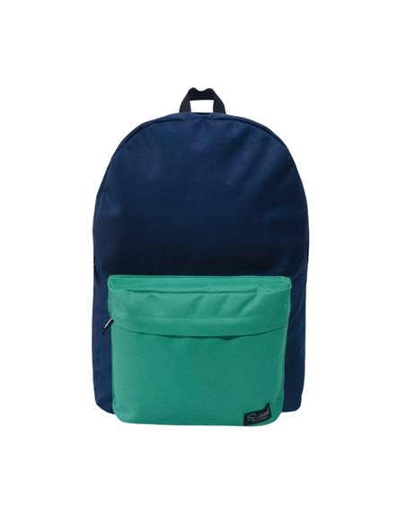Ghiozdan S-COOL Classic, 30 x 16 x 43 cm, Bleumarin/Verde menta