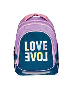 Ghiozdan anatomic LIGHT LOVE, 41x28x21 cm - S-COOL