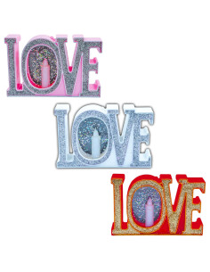 ROB-LUM-18,Lumanare ornamentala - Love