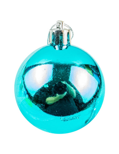 ROB-JQ-31714,Globuri pom Craciun, Albastre, 42 buc/set