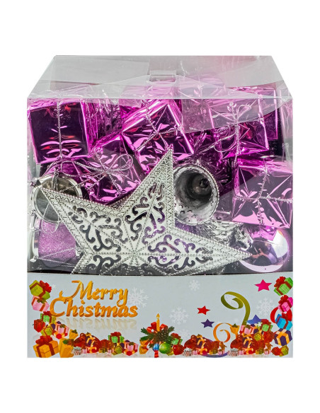 ROB-JQ-31715,Globuri pom Craciun, Mov, 50 buc/set ROB-JQ-31715,Globuri pom Craciun, Mov, 50 buc/set