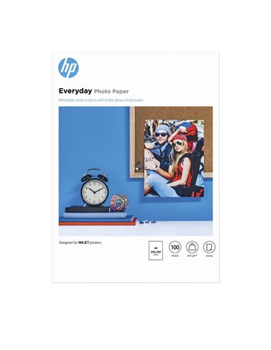 Hartie foto HP Everyday Glossy, A4, Q2510A, 100 coli/top
