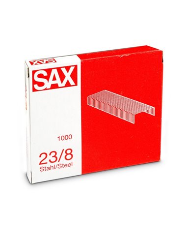Capse Sax 23/8, 50 coli, 1000 bucati Capse Sax 23/8, 50 coli, 1000 bucati