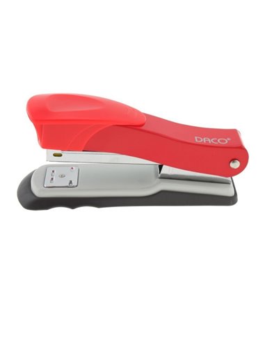 Capsator metalic Daco CP242R, 24/6, 20 coli, Rosu