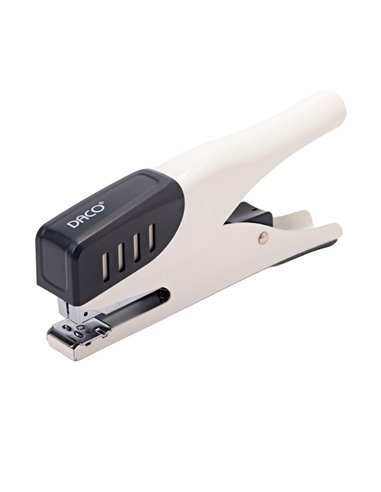 Capsator tip cleste Daco CP247W, 24/6, 25 coli, Alb