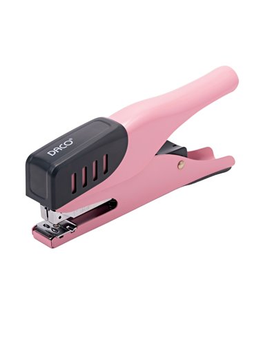 Capsator tip cleste Daco CP247RZ, 24/6, 25 coli, Roz