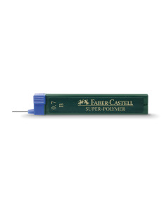 Mina creion 0.7mm b super-polymer faber-castell 2